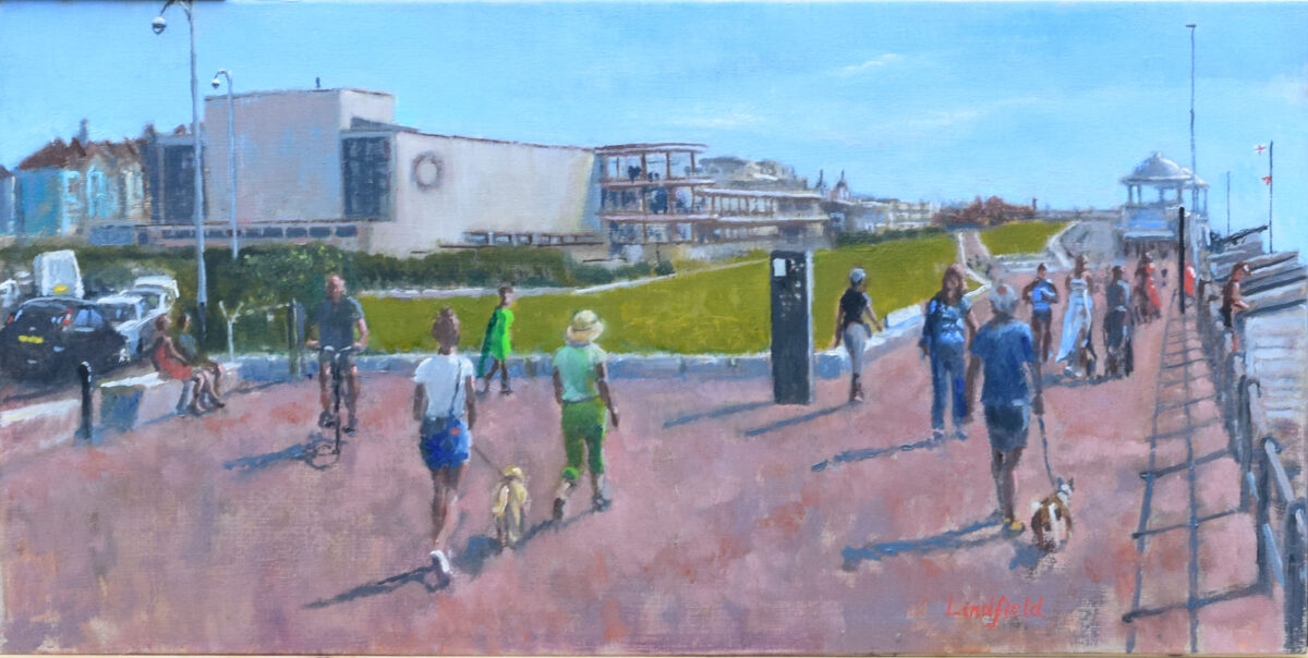 Paintings by John Lindfield – with invited guests David Sawyer & Jason Tremlett